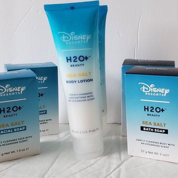 Disney WDW Bath Disney Super Great H2o Sea Salt Lotion Bath Soap
